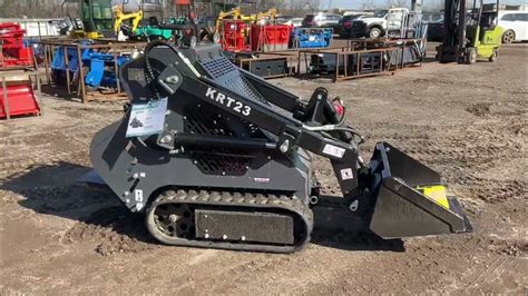 2023 krt23 mini skid steer loader|krt23 mini stand on.